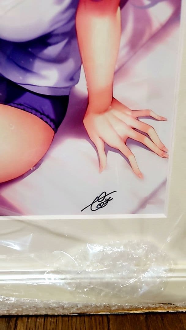 ピロ水 はにかみ彼女 天竺綴 複製原画