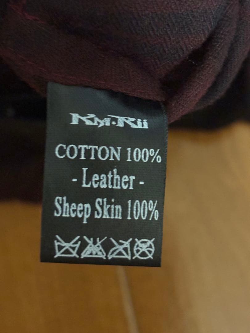 【health】kmrii 初期 巻きスカート hyde着用 チェック