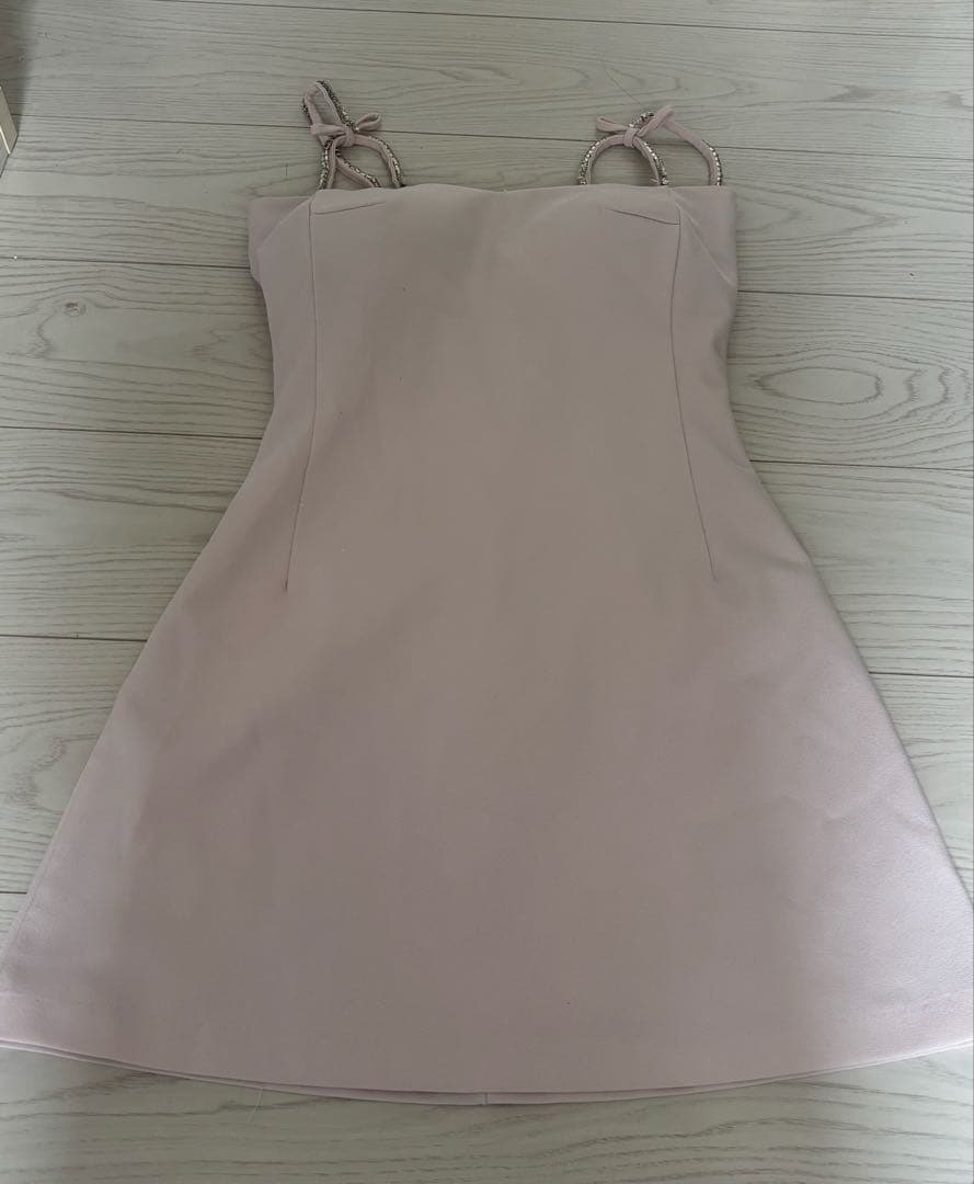 Tiara キャバドレス ピンク リボン