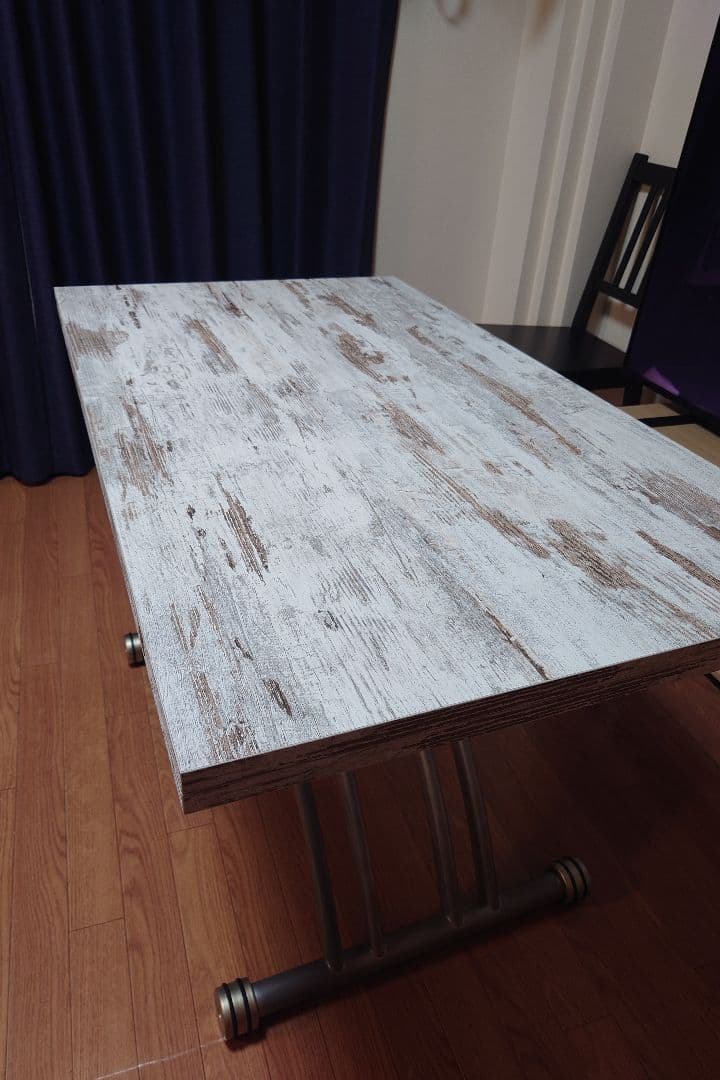 【最終値下げ】ozzio_昇降伸長テーブル_バタフライテーブル_ブランド家具