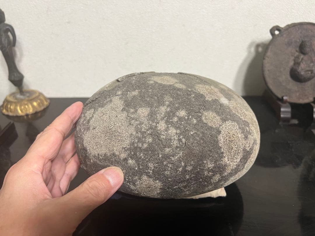 丸石神 丸石信仰 道祖神 屋敷神 ミシャグチ様 甲州 山梨 縄文 骨董 古美術