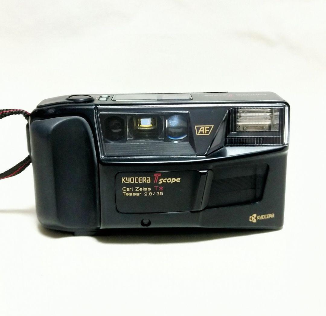 KYOCERA Tscope コンパクトフィルムカメラ　動作確認