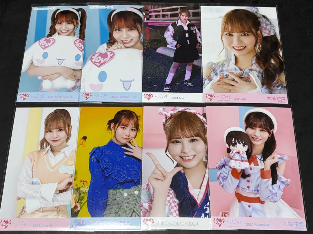 ち*と様 ＝LOVE イコラブ 生写真 大場花菜 まとめ売り 62枚