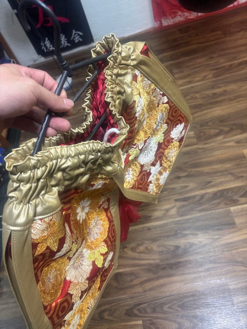 ボクシングトランクス　武尊選手風パンツ