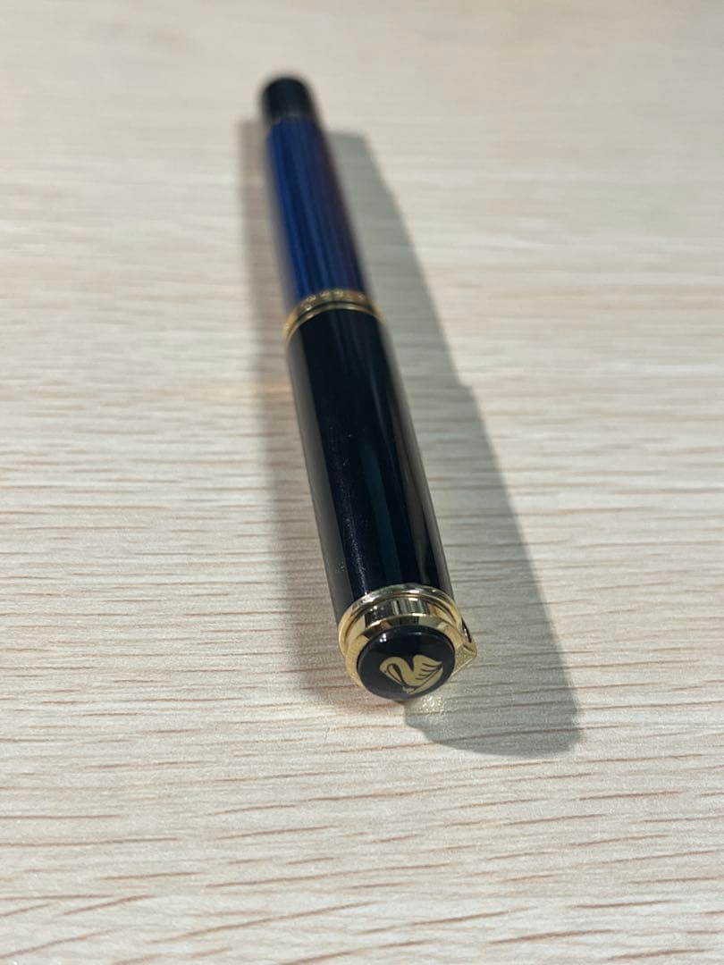 ペリカン 万年筆 スーベレーン 青縞 M400 F