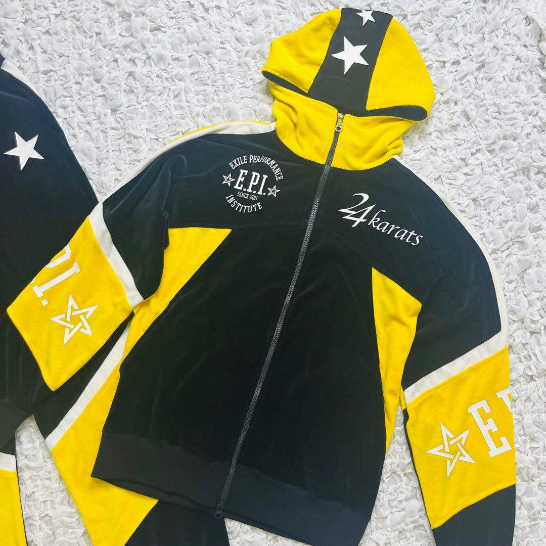 24karatsセットアップEXILEベロアジャージM 2015 TETSUYA