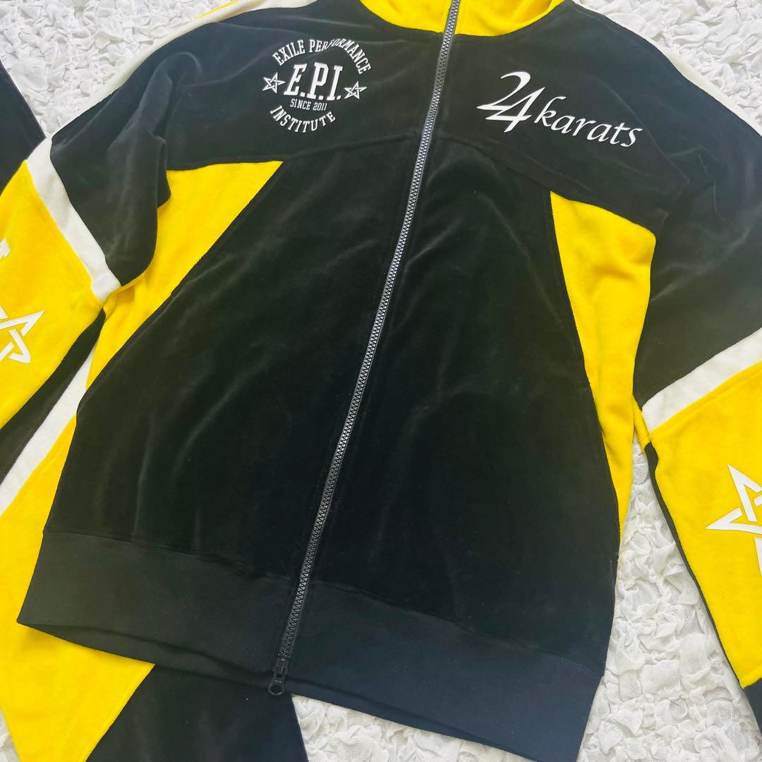 24karatsセットアップEXILEベロアジャージM 2015 TETSUYA