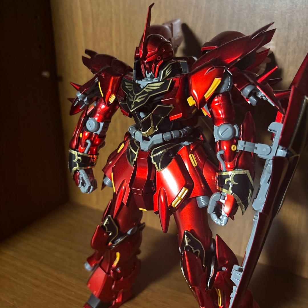 MG 1/100 MSN-06S シナンジュ Ver.Kaチタニウムフィニッシュ