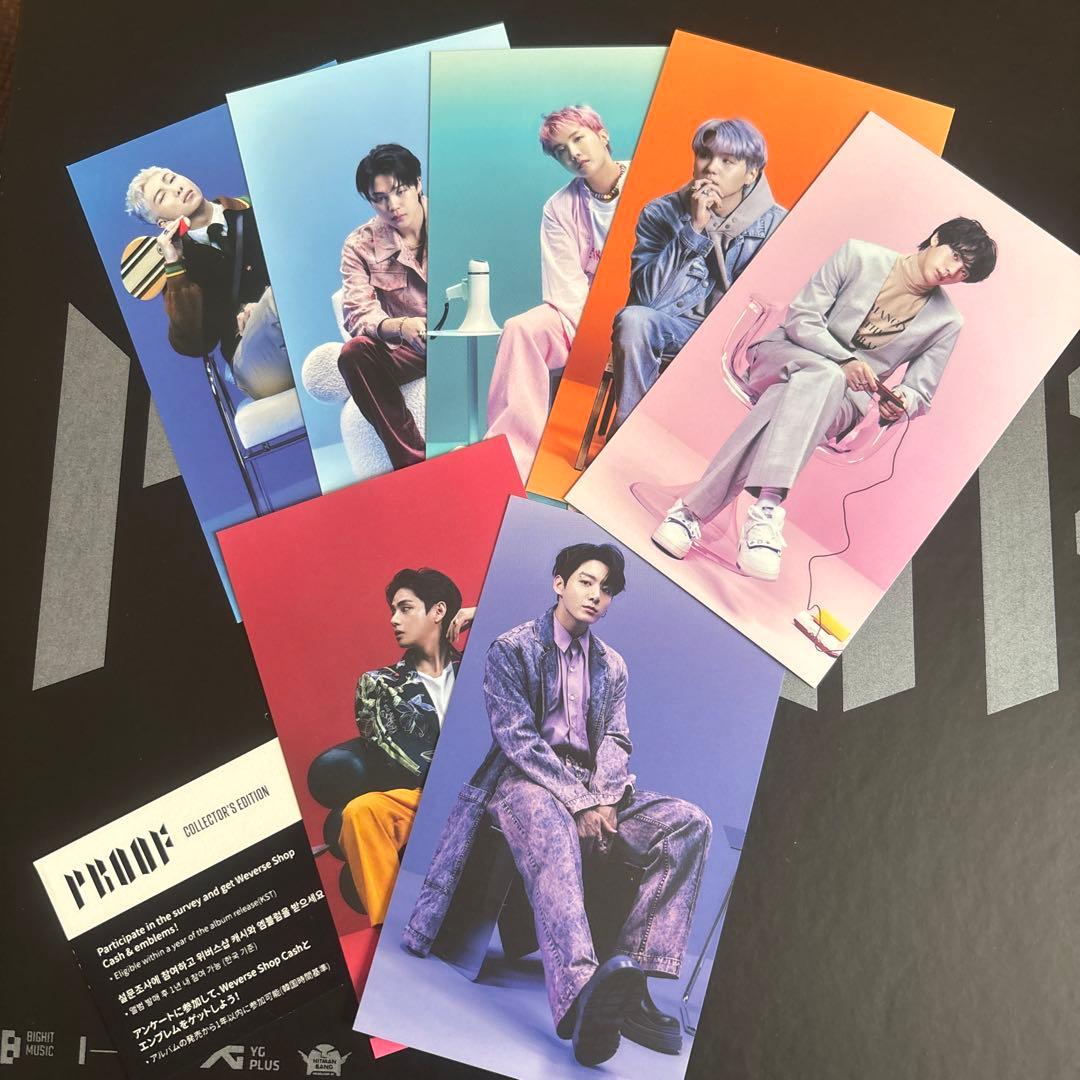 BTS PROOF Collector's Edition Weverse特典付