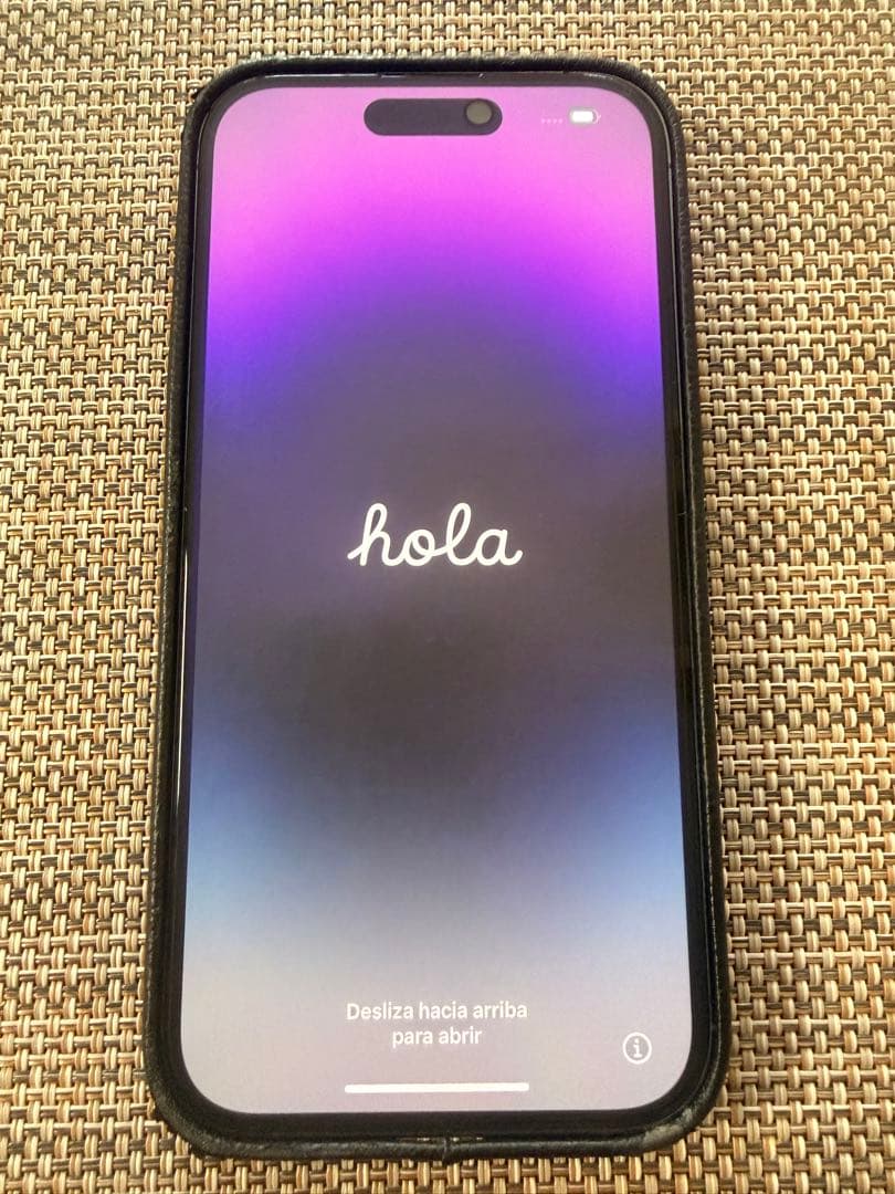 iPhone 14Pro 128GB【背面割れあり】 ディープパープル