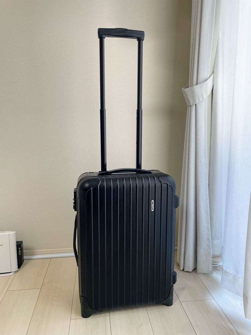 人気✨ RIMOWA リモワ サルサ キャリーケース 黒 35L 機内OK 2輪