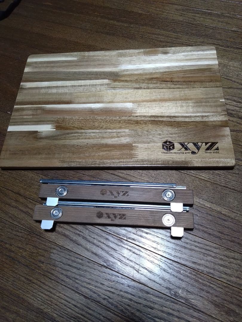 スノーピーク　シェルフコンテナ25用　スライド天板　ハンドメイド品　②