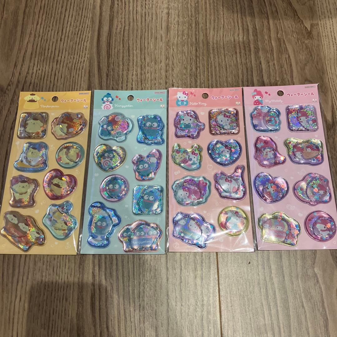 【正規品】32枚まとめ売り　うるちゅる、ウォーターシール等まとめ売り