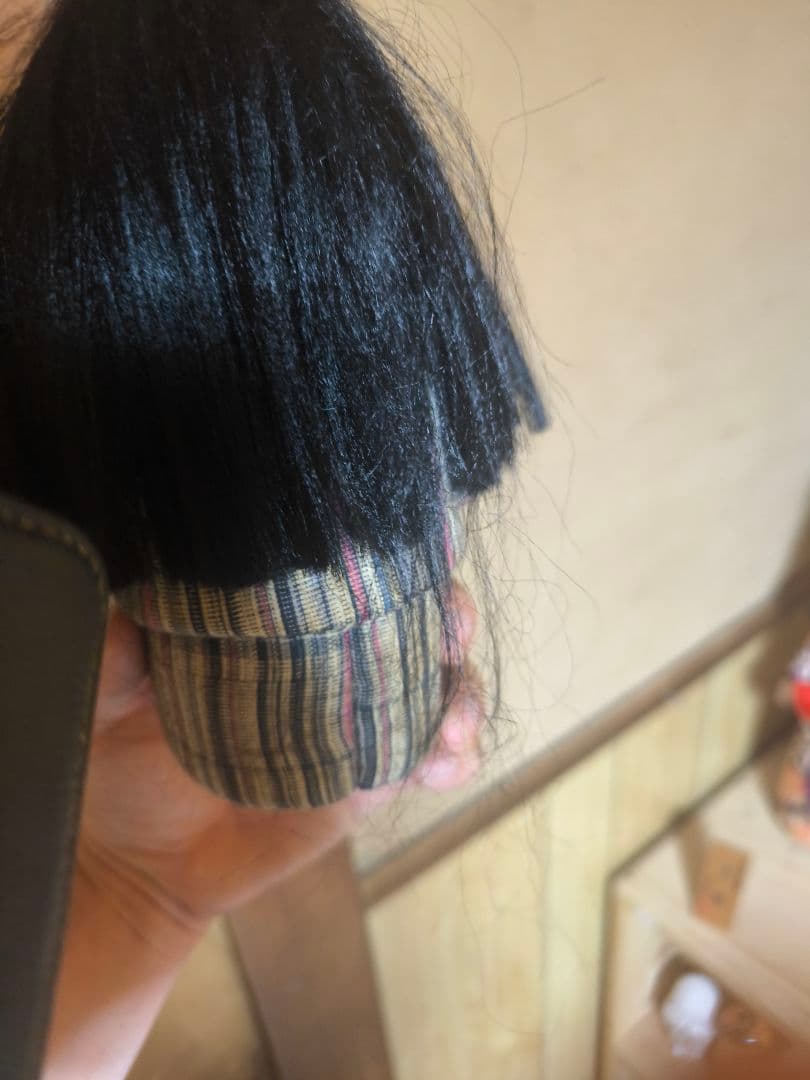 縁起物　人形　座敷童　女の子　曰く付き