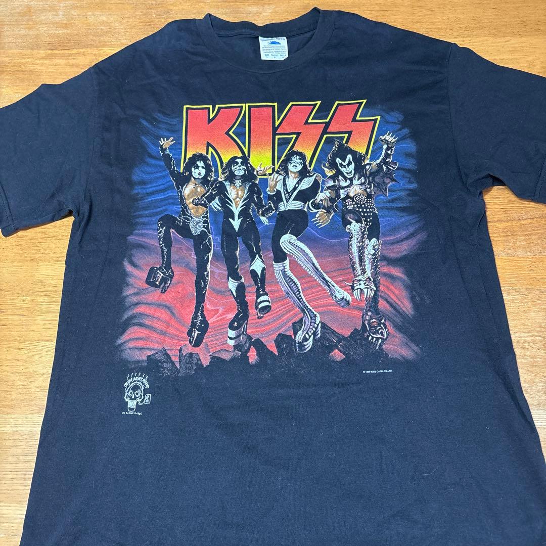 KISS バンド Tシャツ Lサイズ ブラック
