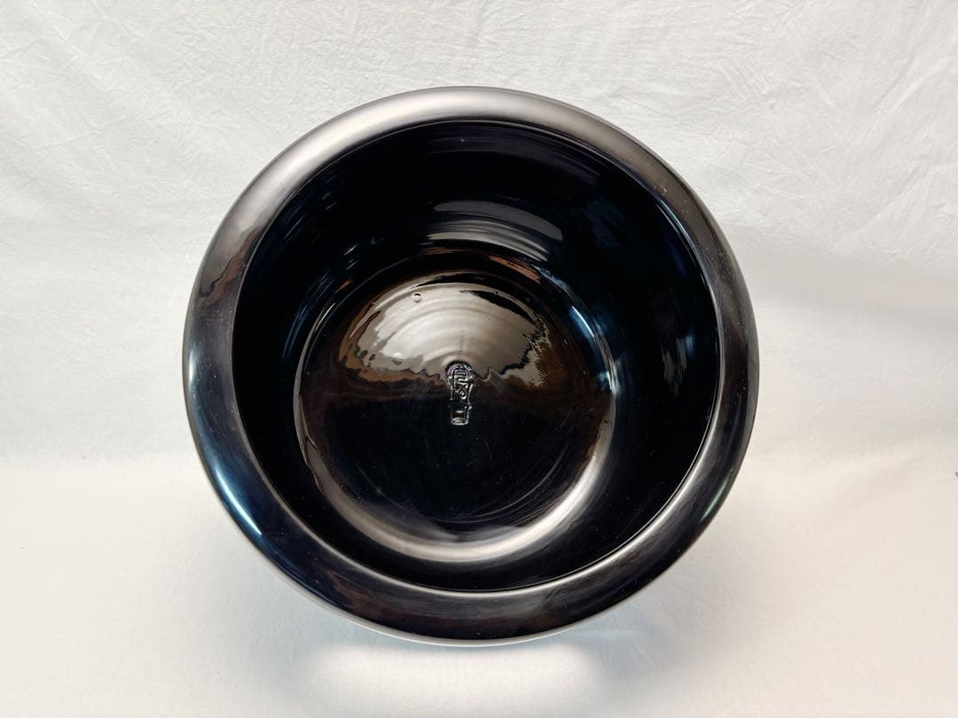 未使用 茶道具 月松斎造 尺一 黒塗 眉風炉 陶印 灰匙 火箸 前瓦 敷板 元箱