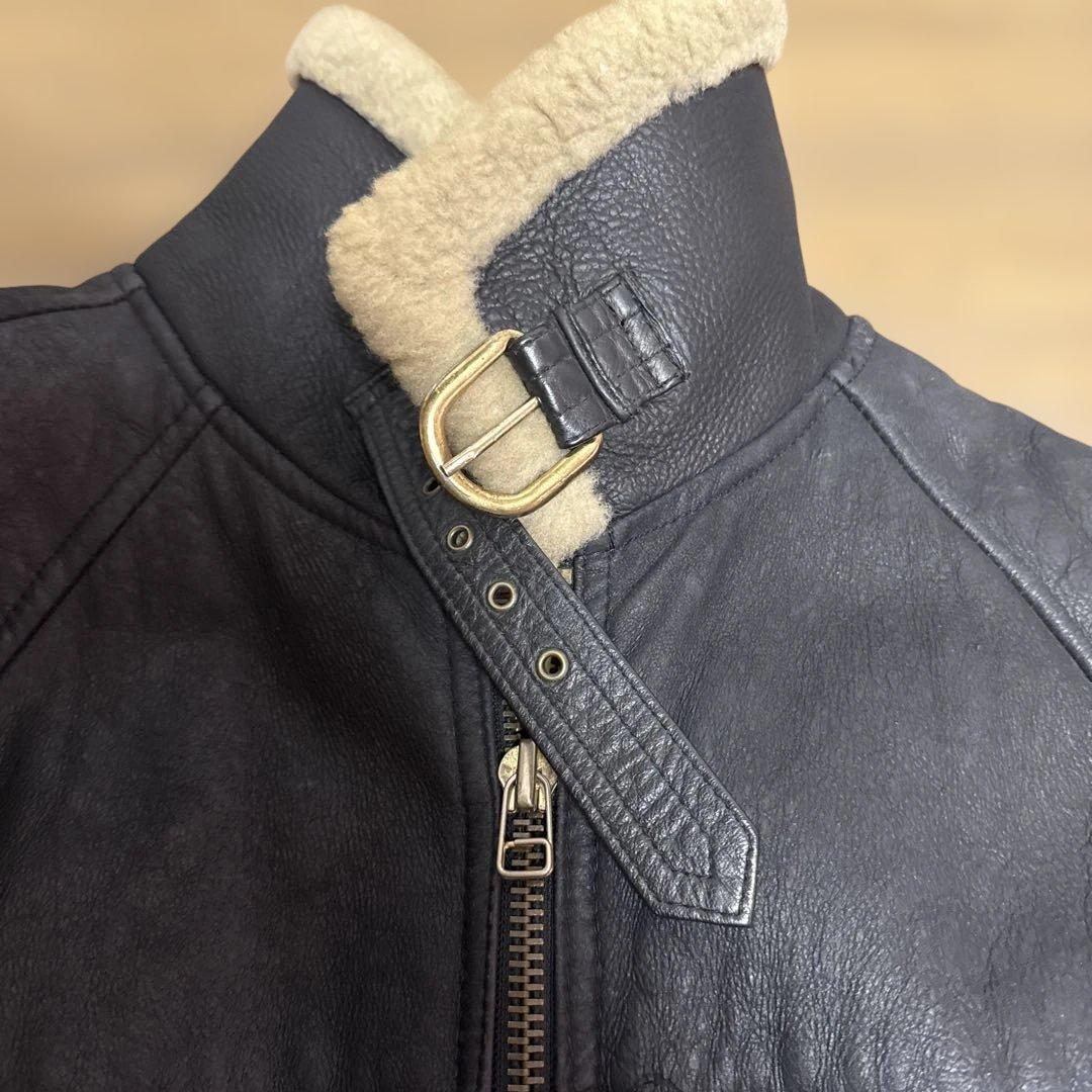 タ*チ様 希少　BLACK TYPE B-6 ムートン