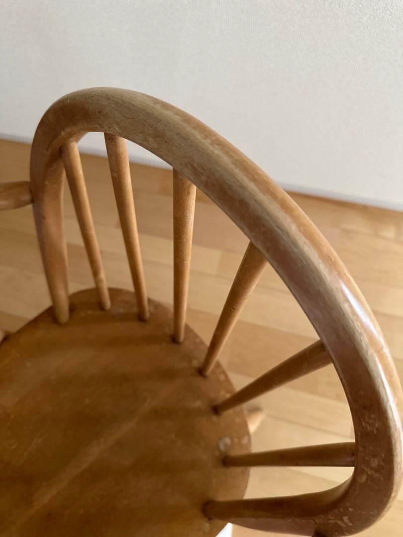 fiat lux イギリスアンティークercolフープバックアームチェア