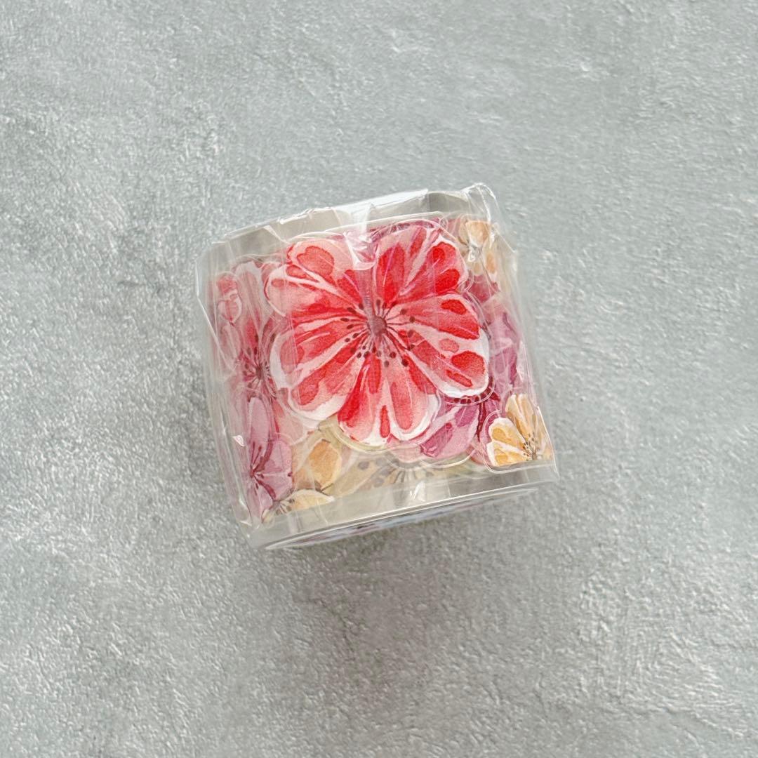 繁花文创《花漾集》海外マスキングテープ　マステ 【2658】