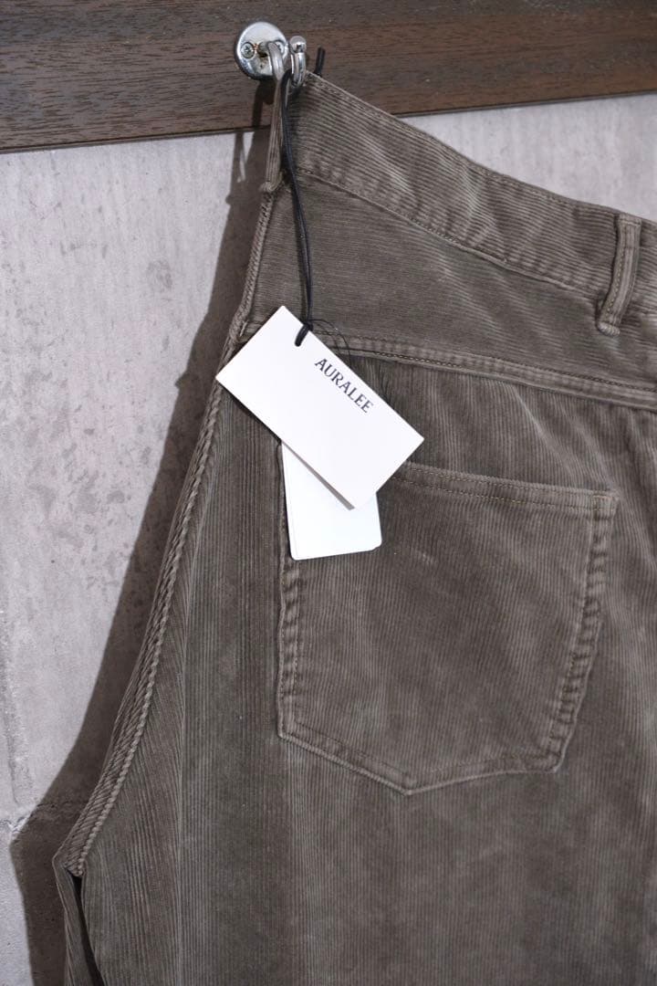パンツ 25AW PIGMENT DYED CORDUROY WIDE 5P PANTS