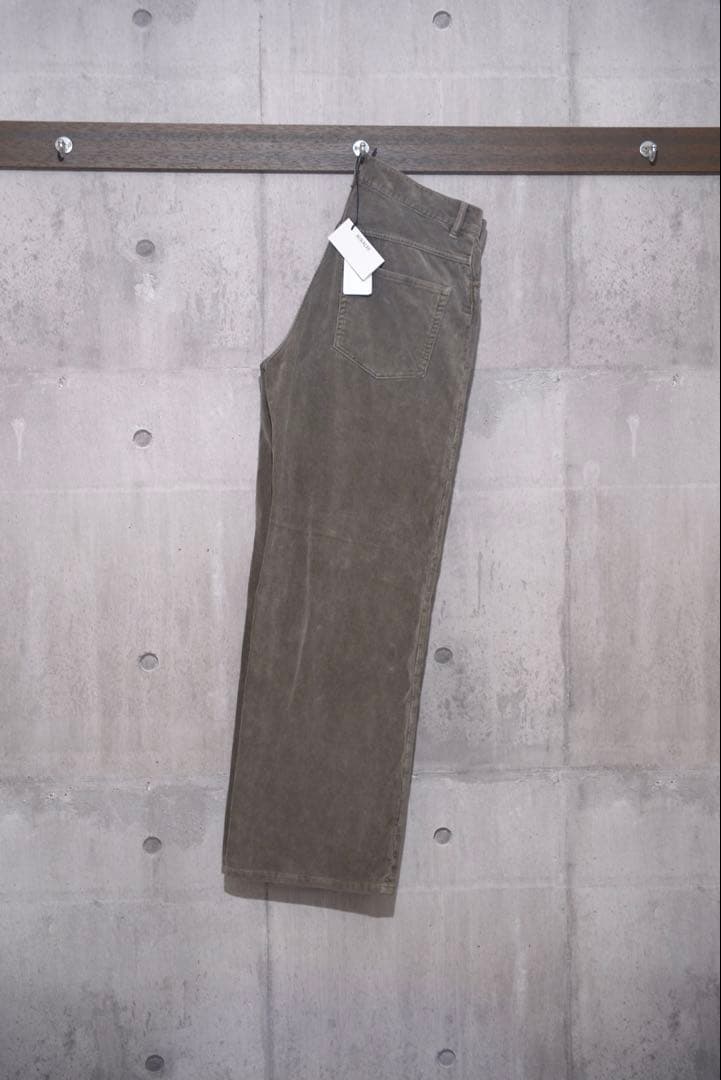 パンツ 25AW PIGMENT DYED CORDUROY WIDE 5P PANTS