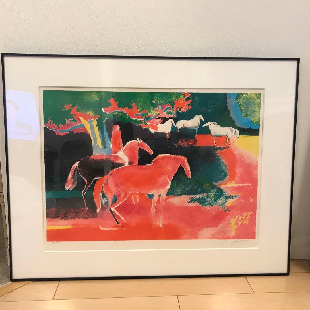 値下げ　ポール ギヤマン　リトグラフ