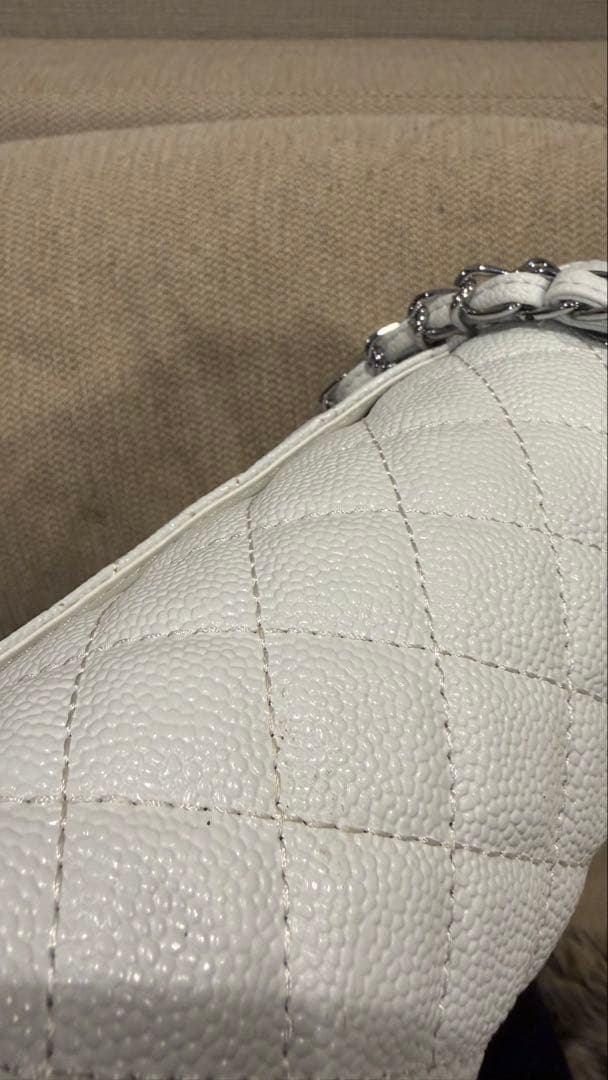 CHANEL ショルダーバッグ ホワイト　美品　希少　早い者勝ち