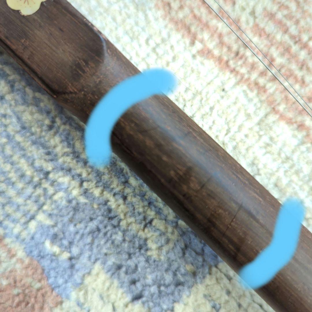 胡涵柔製作 未使用17 最上級明清老紅木 螺鈿薔薇二胡