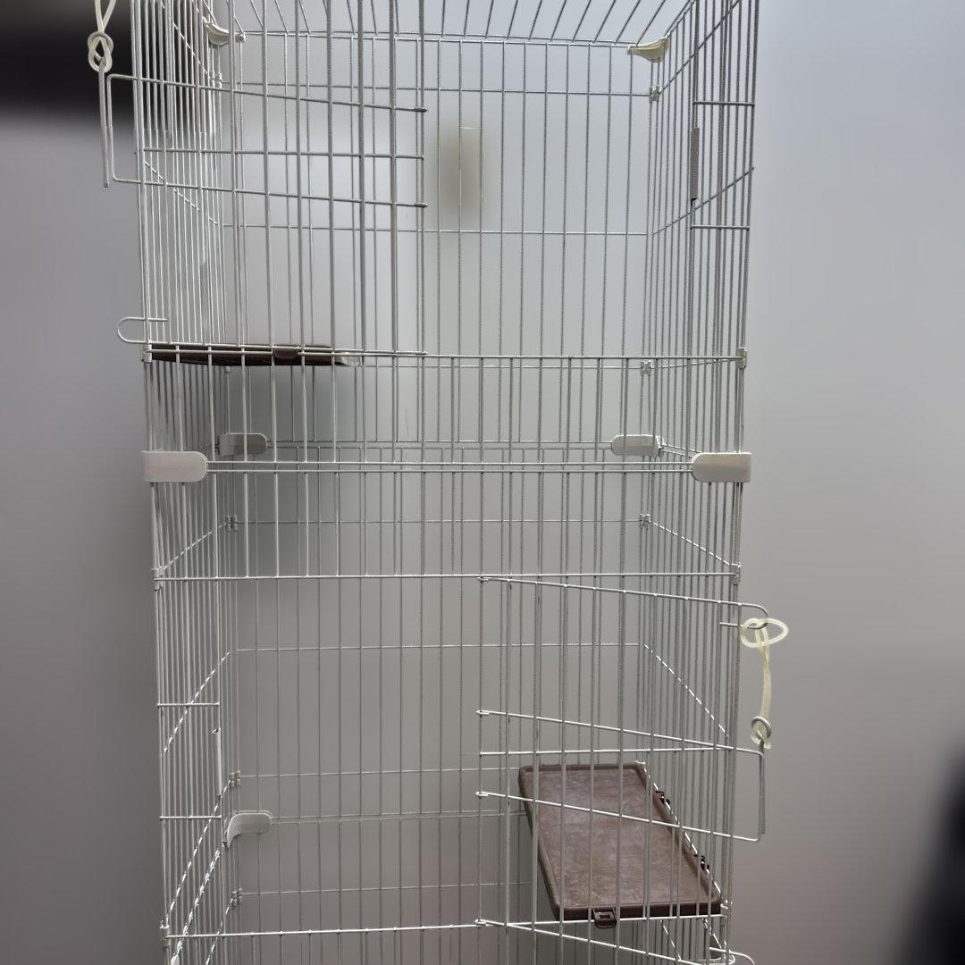 キャットケージ　3段　猫ケージ