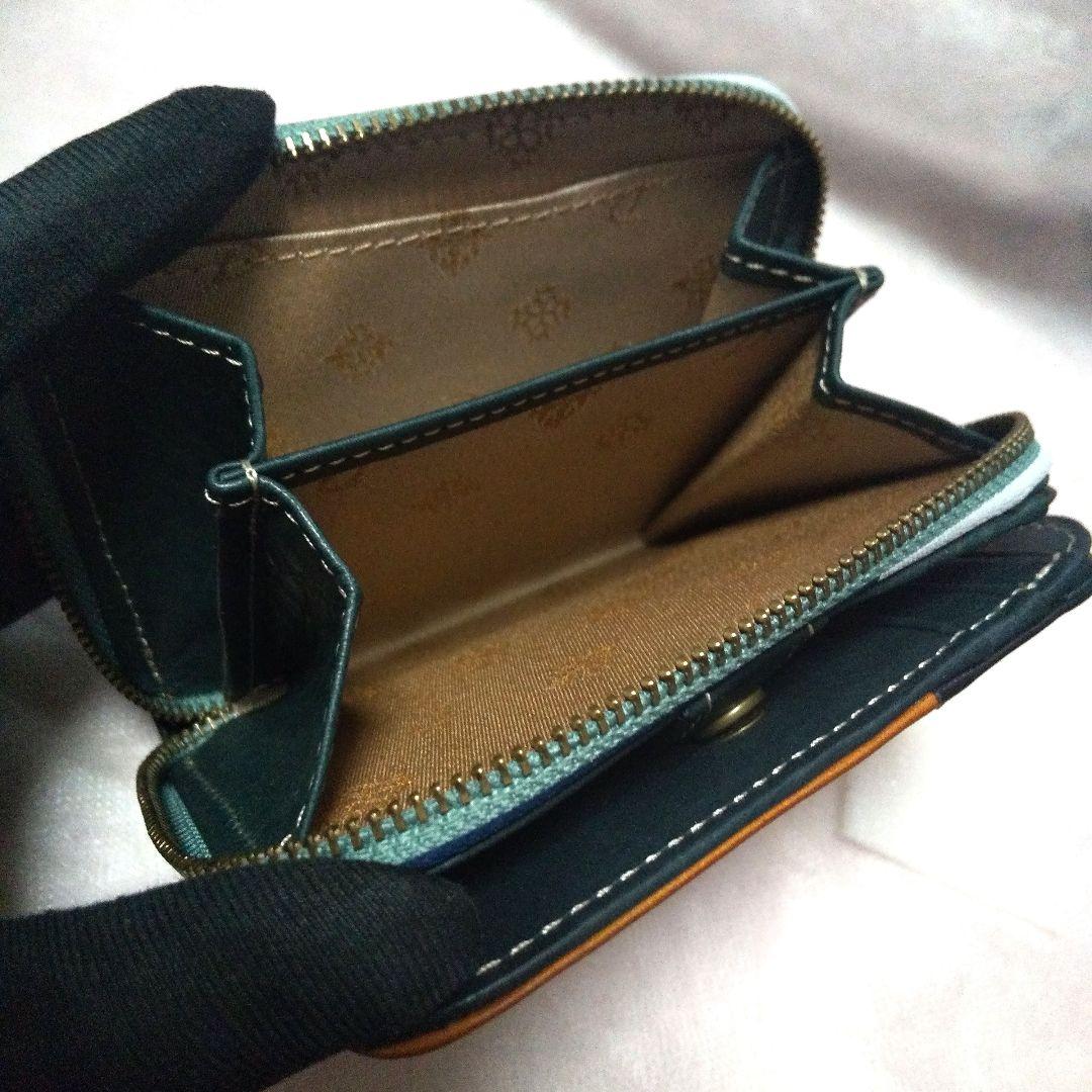 ♥Dakota 未使用品 二つ折り財布 ブロッコ ネイビー ユニセックス仕様♥