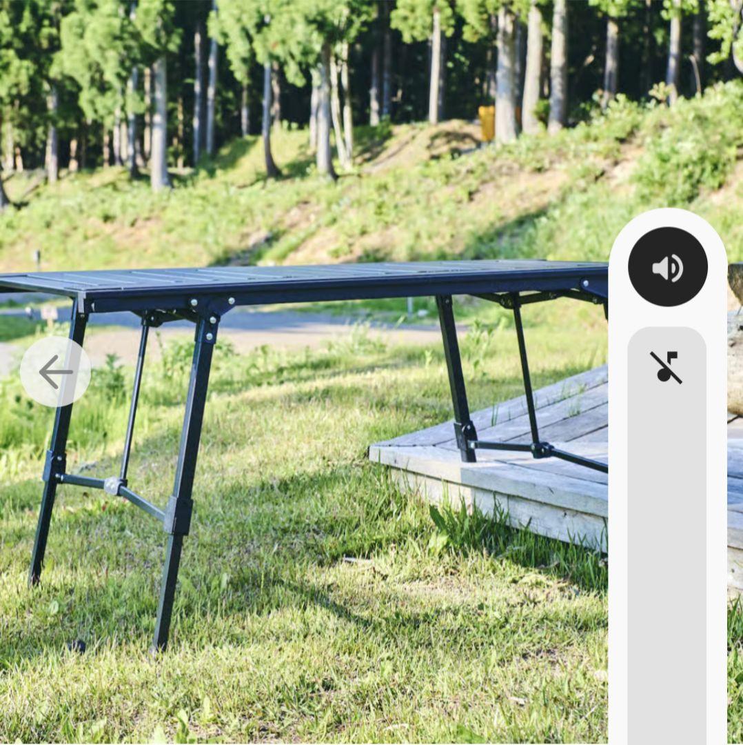 アルペン　アルミユニットテーブル　88cm