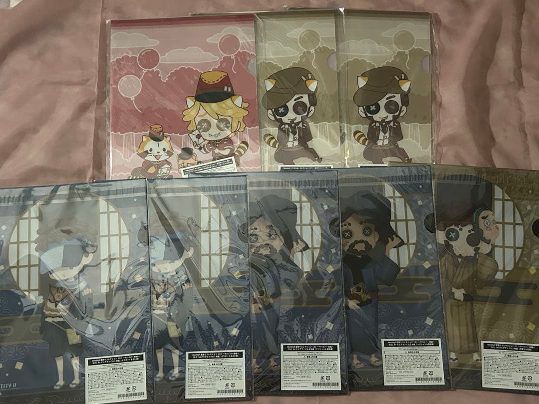 楽天くじ 第五人格 クリアファイルセット