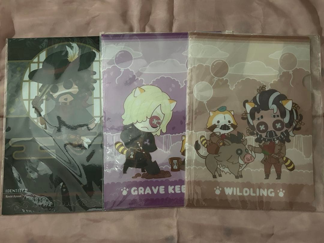 楽天くじ 第五人格 クリアファイルセット