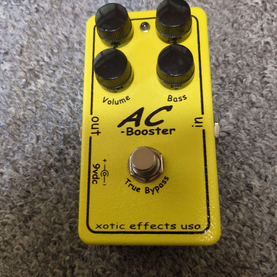 xotic AC Booster イエロー