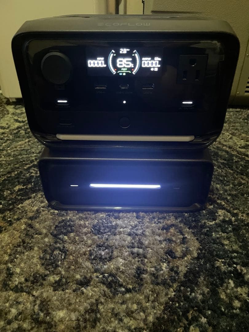 新品　ECOFLOW リバー3MAX ポータブル電源