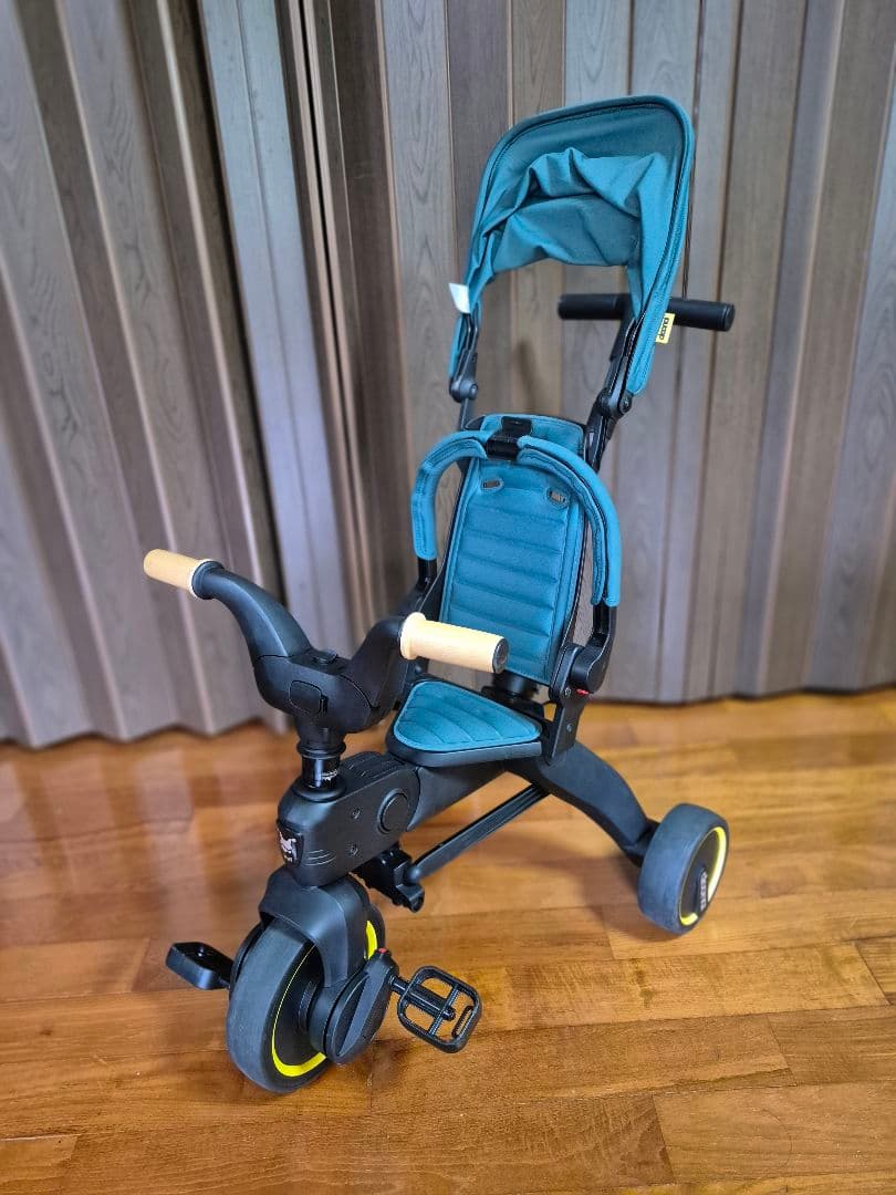 doona Liki Trike S5 折りたためる三輪車　レーシンググリーン