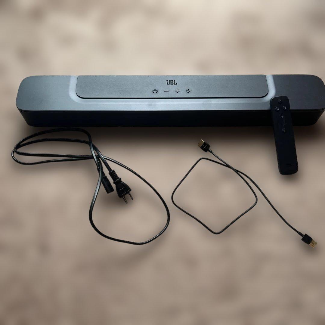 JBL BAR 2.0 ALL-IN-ONE サウンドバー リモコン・ケーブル付