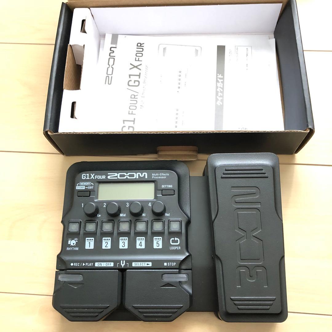 ZOOM ズームG1X FOUR ギター用 マルチエフェクター