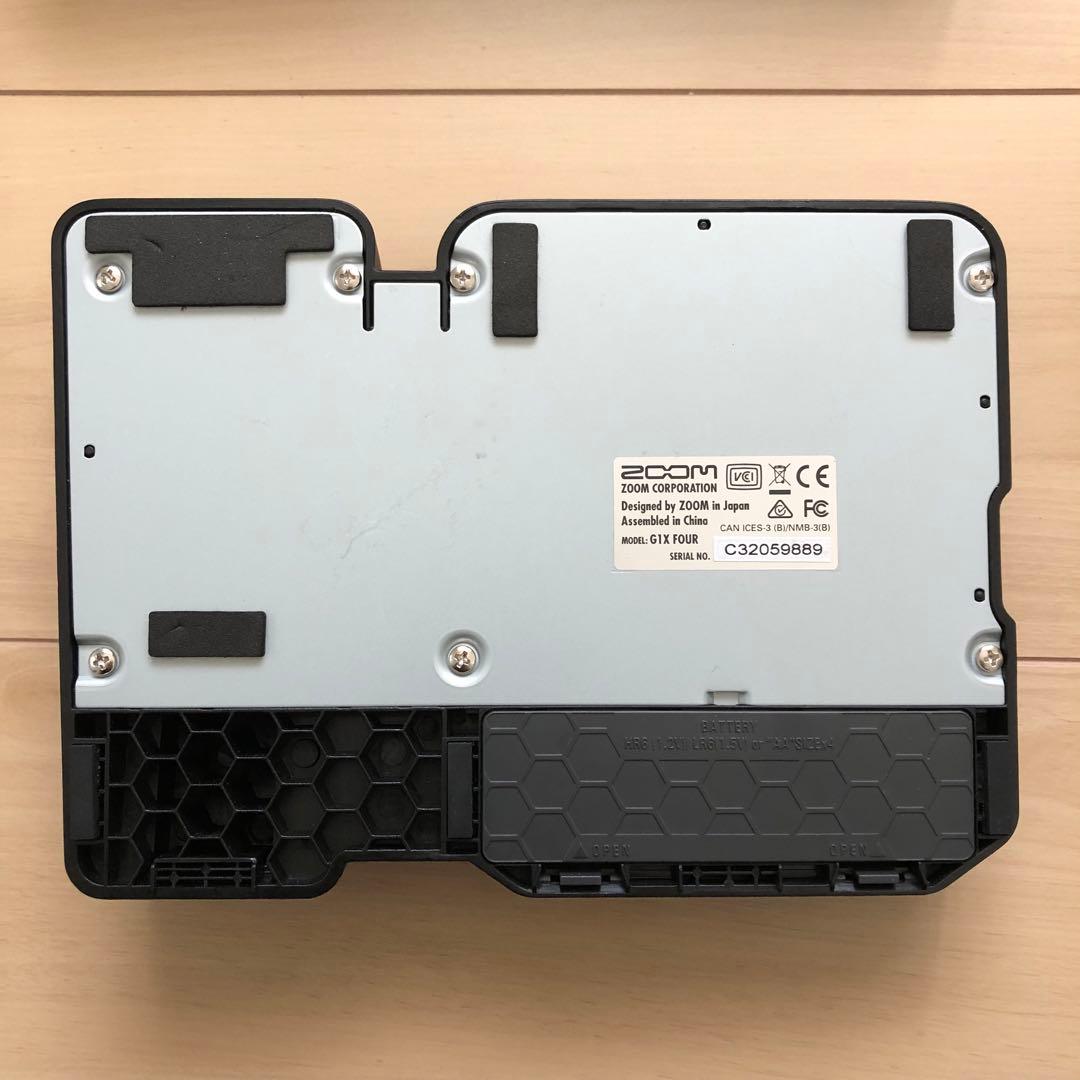 ZOOM ズームG1X FOUR ギター用 マルチエフェクター