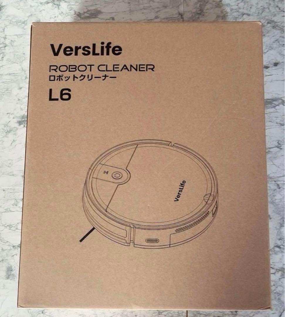 VersLife L6 水拭き ロボット掃除機 掃除機 コードレス掃除機