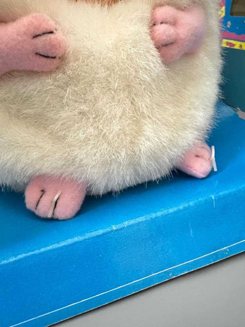 トンクリ ピンク/ホワイト ふわふわ