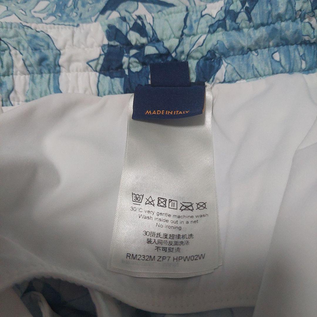 Louis Vuittonプリンテッドナイロンスイムショーツ/サイズ:M/美品