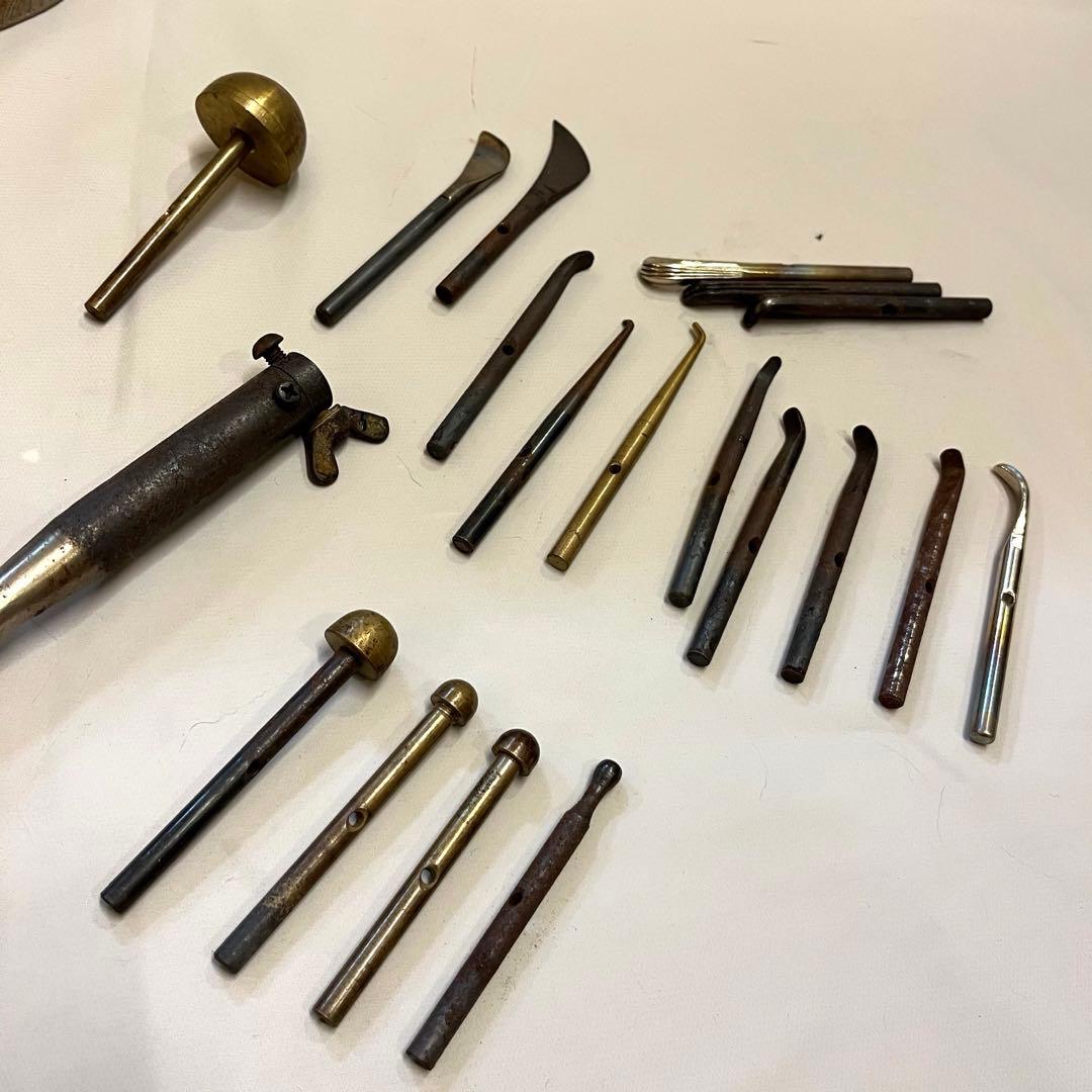 深雪　アートフラワー 押し型 コテ セット　造花 ハンドメイド　布花