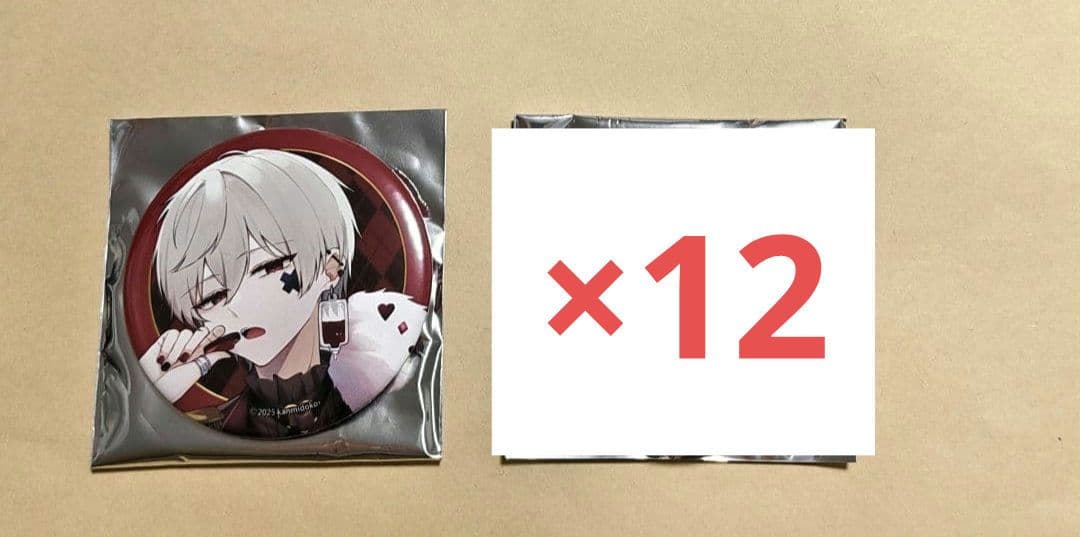 Folie Fatale フォリファタ POPUP 缶バッジ 眞白 叶依 12点