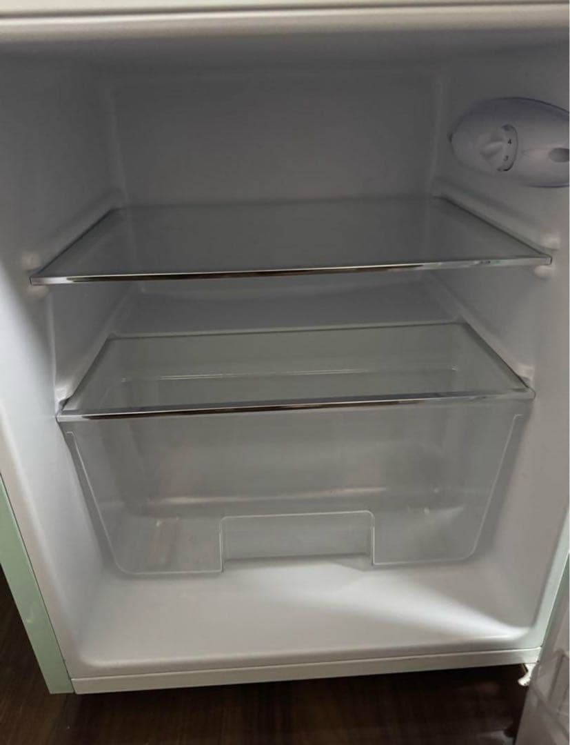 一人暮らし用アイリスプラザ 冷蔵庫 81Lライトグリーン