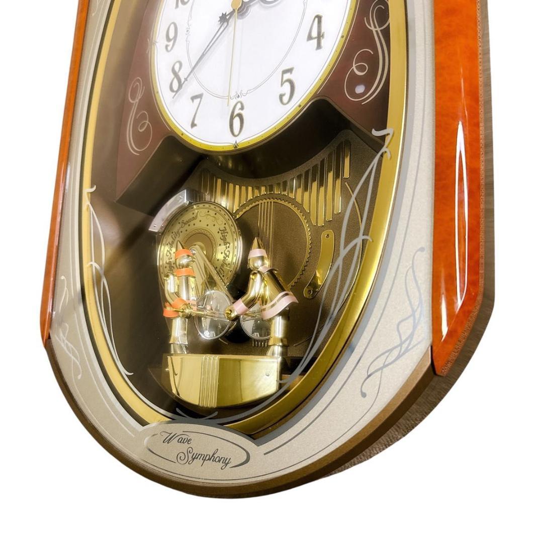 限定品 SEIKO セイコー ウェーブシンフォニー 電波掛け時計 からくり時計
