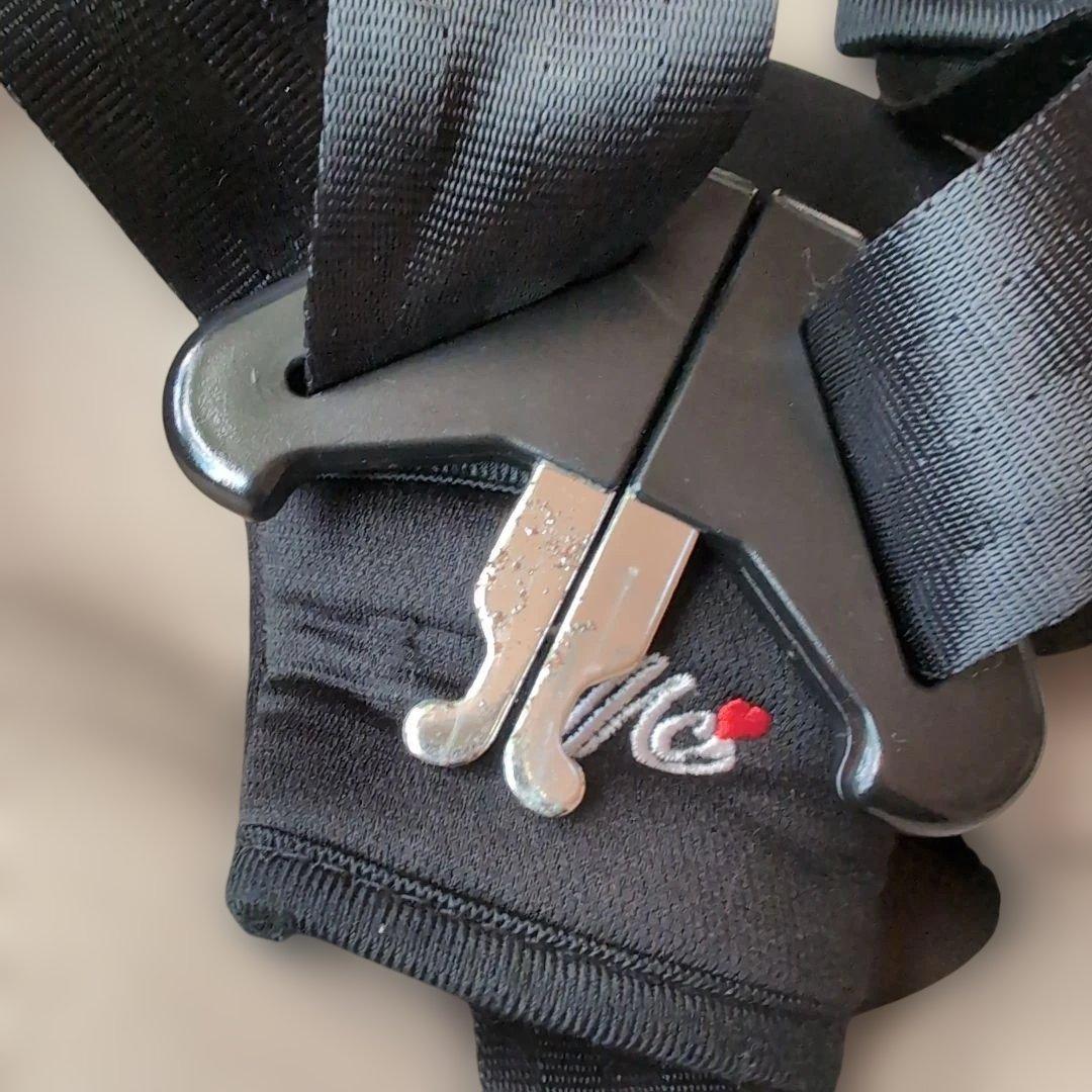 【美品】マムズキャリーレジェプレミアム　B-234　新生児　ブラック×ブラウン