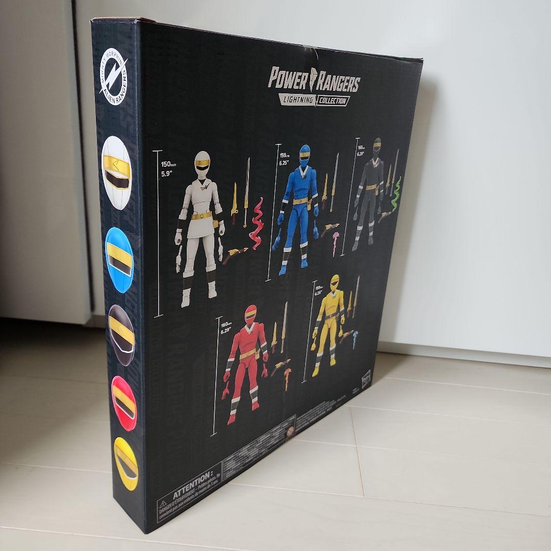 パワーレンジャー 5体 ライトニングコレクション フィギュア カクレンジャー