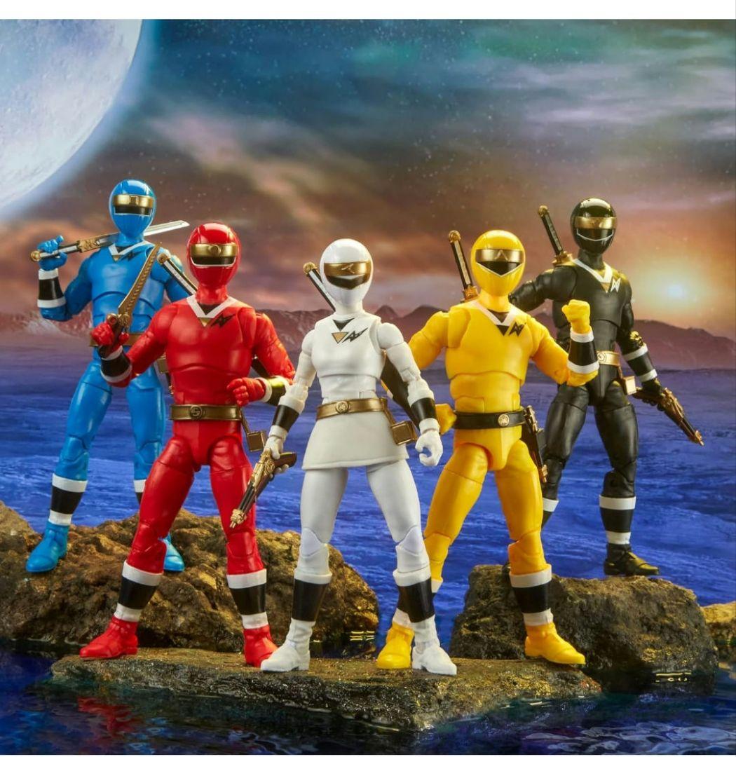 パワーレンジャー 5体 ライトニングコレクション フィギュア カクレンジャー