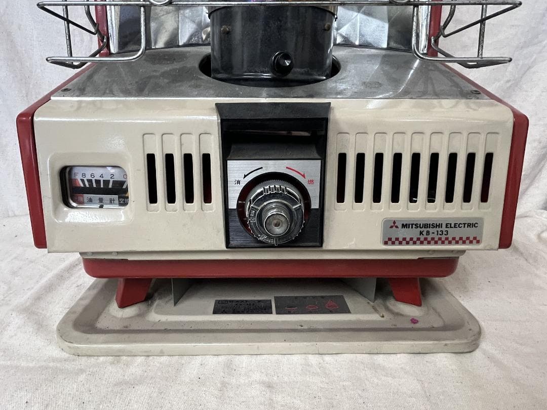 美品【三菱】 反射式石油ストーブ KB-133　希少 動作確認済